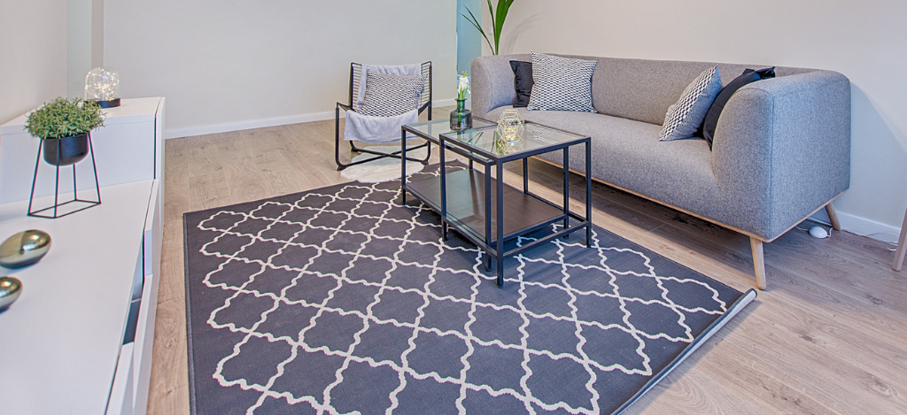 geometric rug